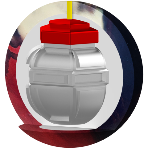 Swag Dynamite Blaze Bowling Ball