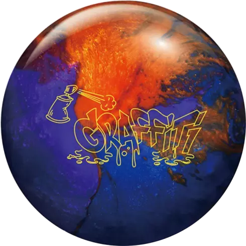 Swag Graffiti Pearl Bowling Ball