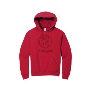 SWAG Dragon Font Men’s Bowling Hoodie